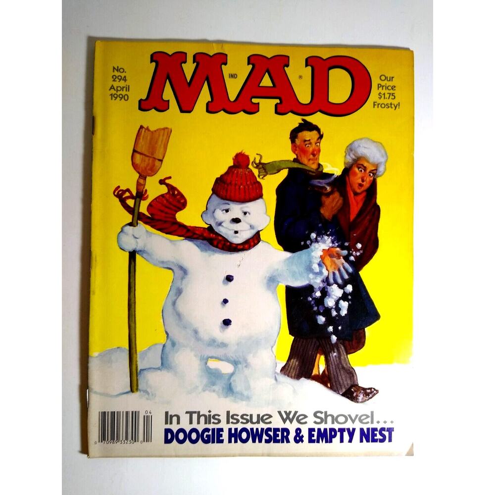 MAD Magazine Apr 1990 Doogie Howser TV Show Satire Empty Nest Rock Quiz 294